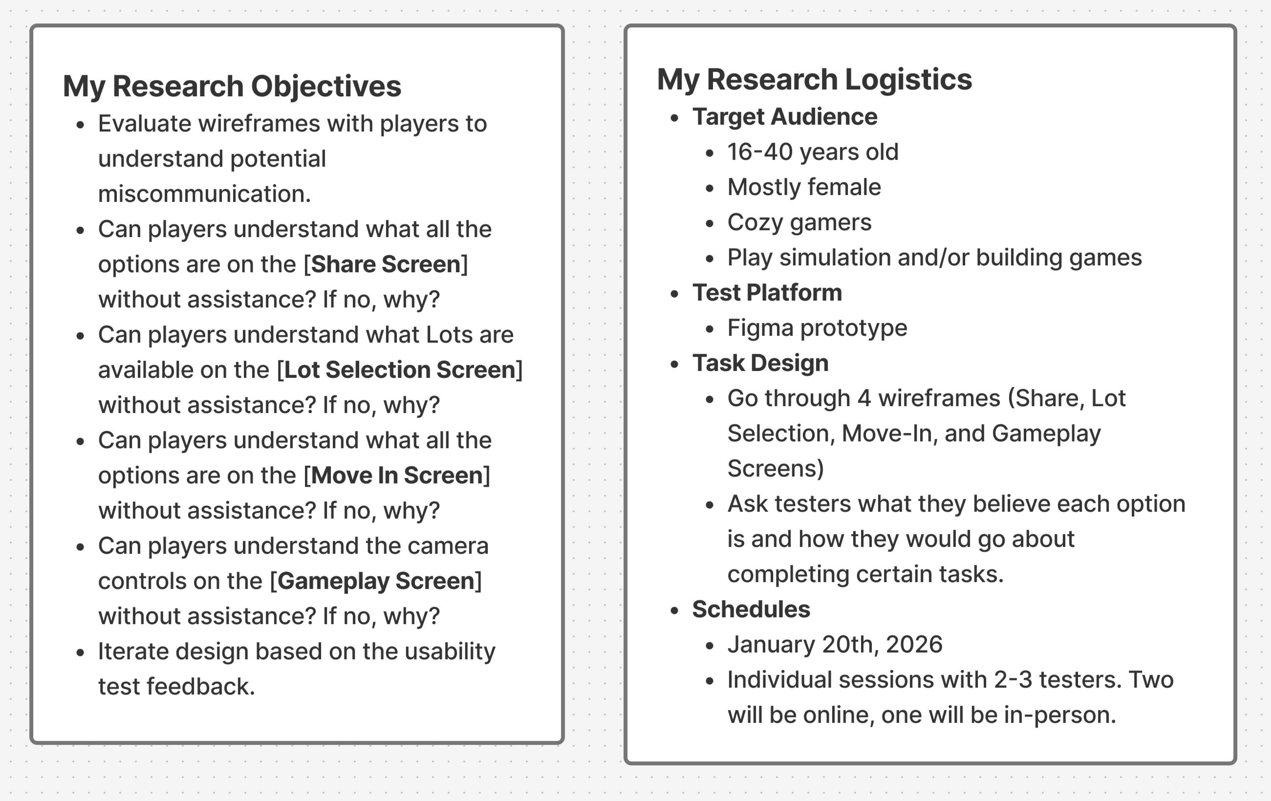 Research Objectives Research Objectives