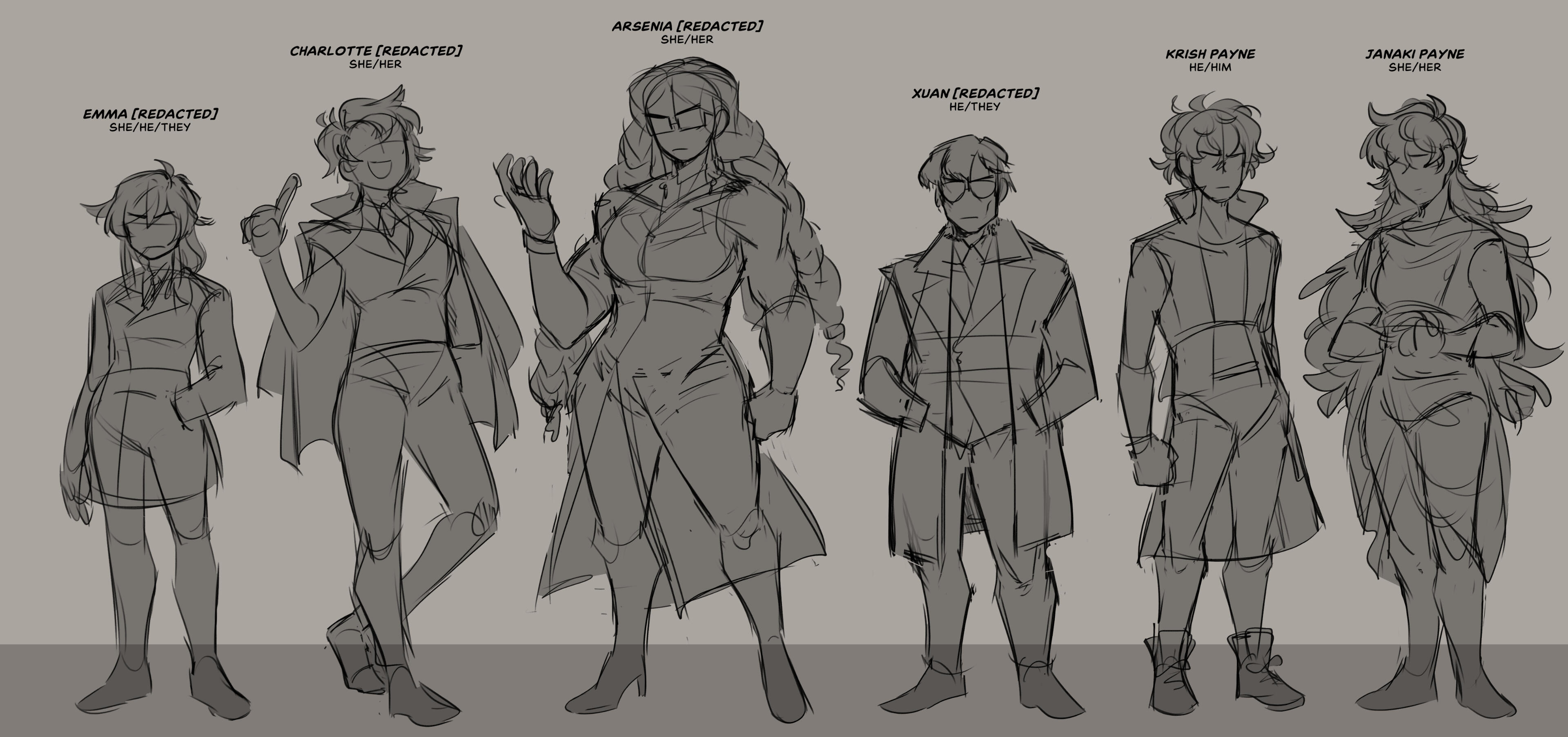 Villains Lineup