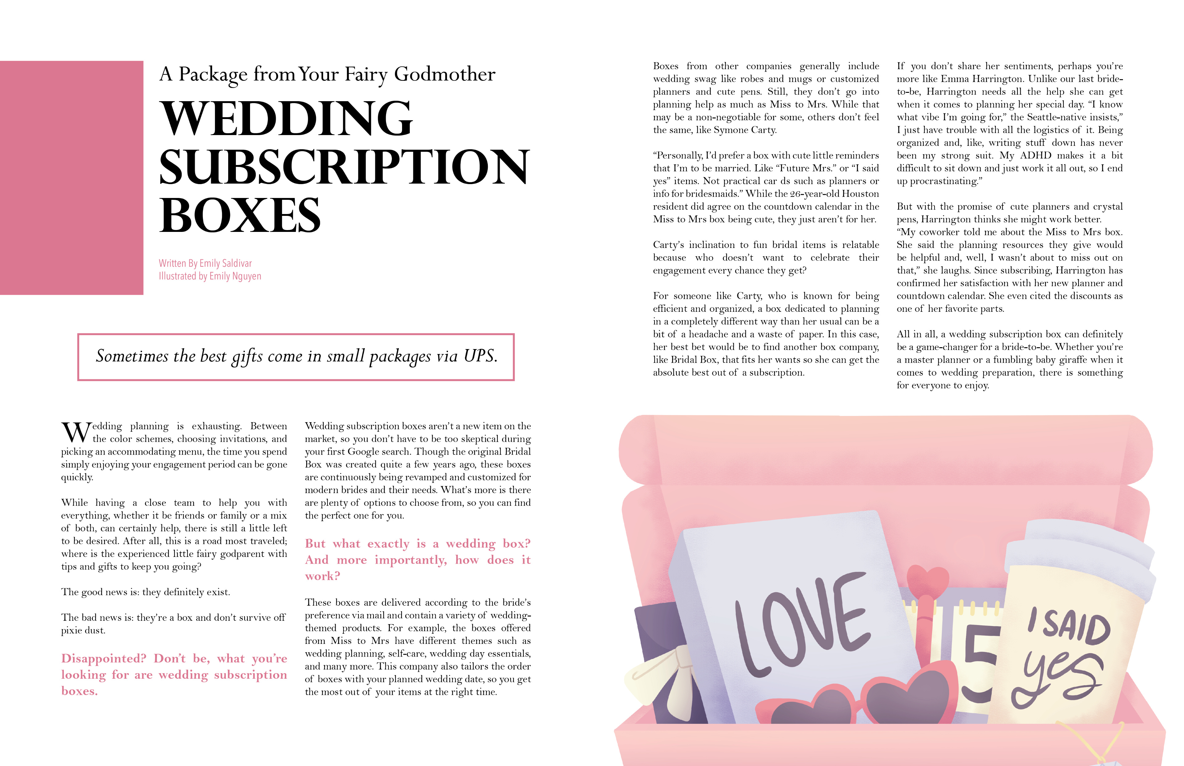 Wedding Subscription Boxes